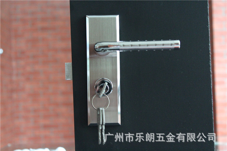 91成人抖音不锈钢面板房门锁